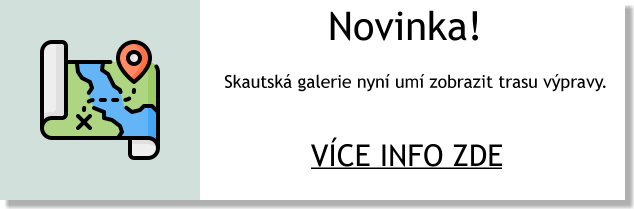 Zobrazení GPX ve Skautské galerii